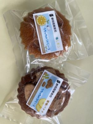 青空市で販売　ANGELコラボマドレーヌ